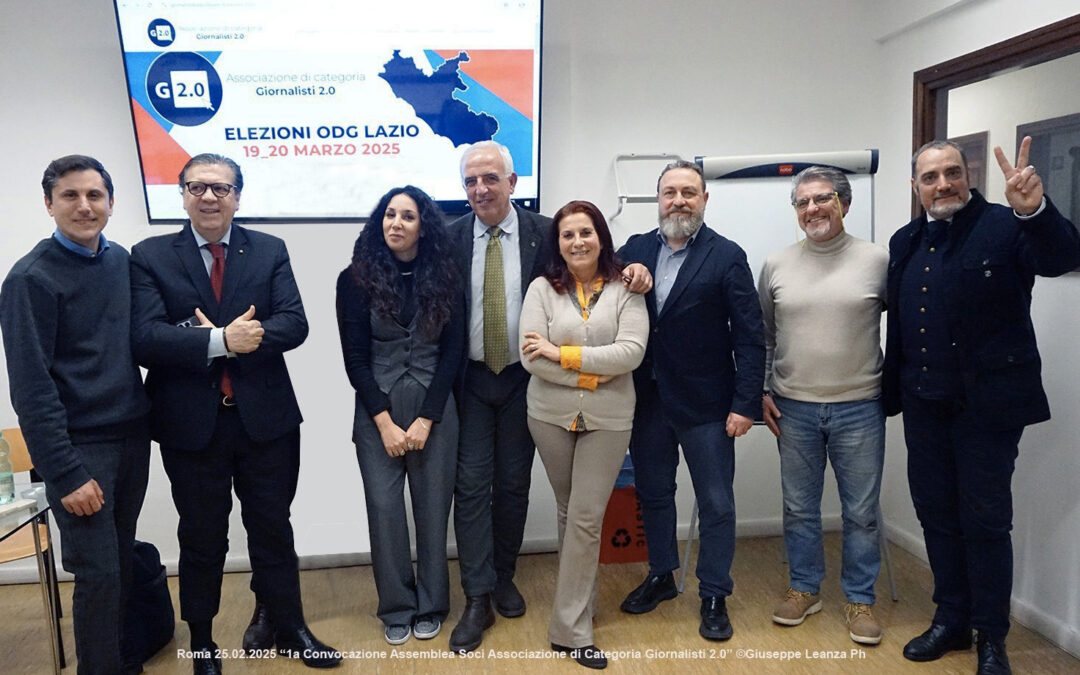 Prima assemblea dei soci di Giornalisti 2.0: successo di partecipazione e condivisione