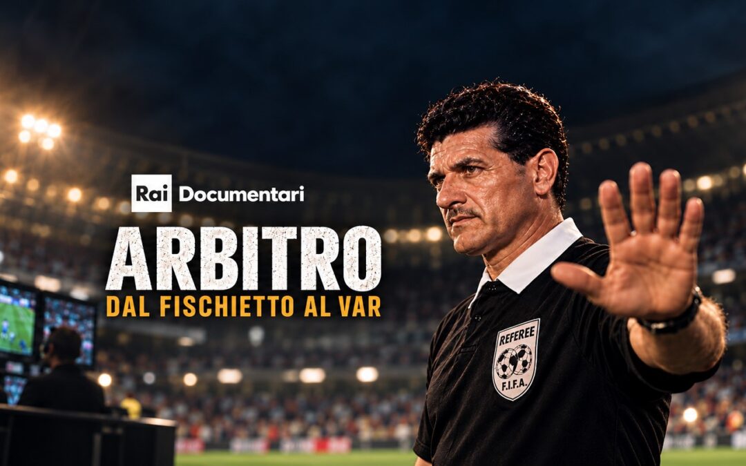 Televisione. “Arbitro. Dal fischietto al VAR”, il calcio visto dalla parte di chi deve decidere